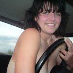 Nackt am Steuer aus Bocholt, 38 Jahre alt
